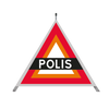 Varningstält - Polis