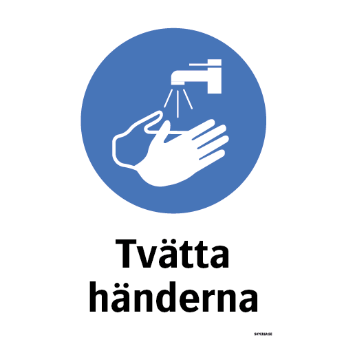 Tvätta händerna