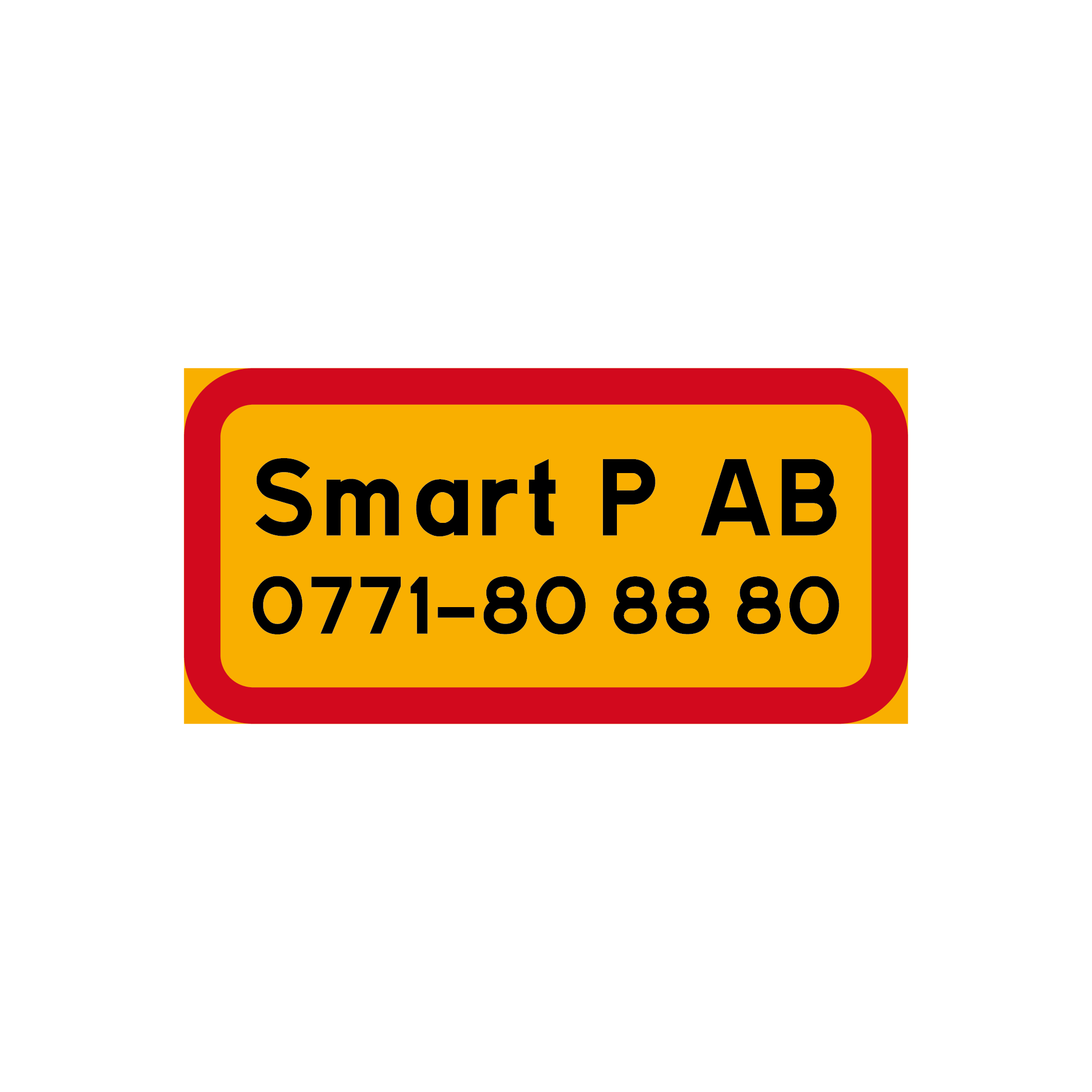 T22 Entreprenörstavla SmartPark