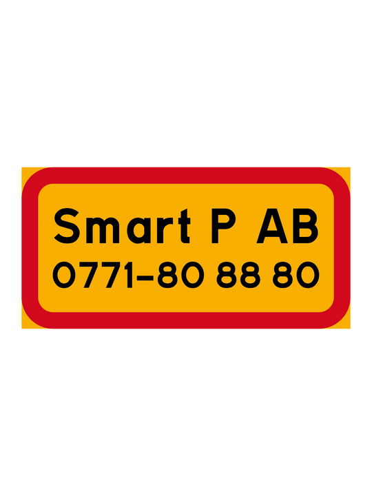 T22 Entreprenörstavla SmartPark