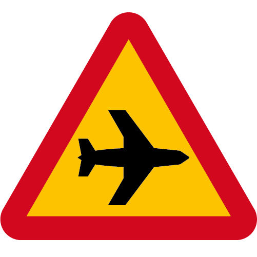 A23-2. Varning för lågt flygande flygplan