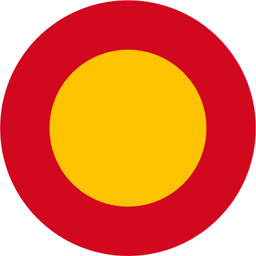 C2 Förbud mot trafik med fordon runt vägmärke gul med röd ram