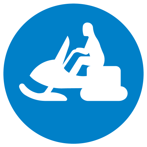 D9. Påbjuden led för terrängmotorfordon och terrängsläp