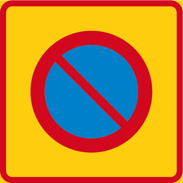E20. Områdesmärke
