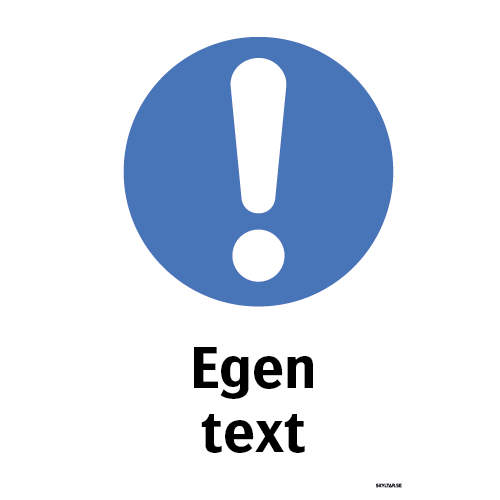 Egen text