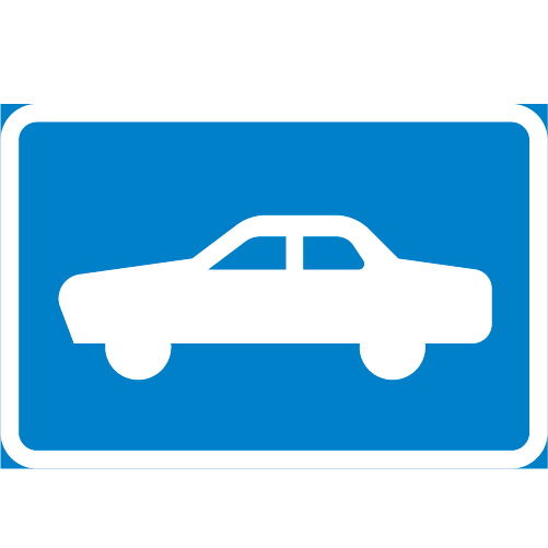 F31-5. Lämplig väg eller förbifart för visst fordonsslag eller trafikantgrupp