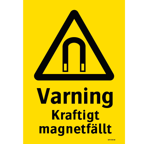 Kraftigt magnetfällt