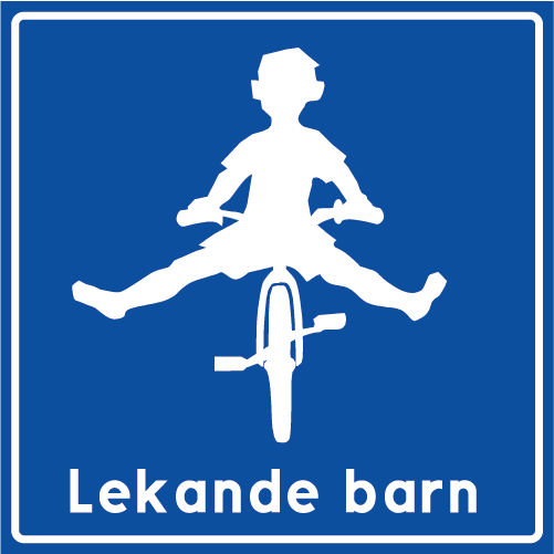 Lekande barn