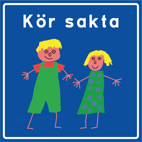 Kör sakta