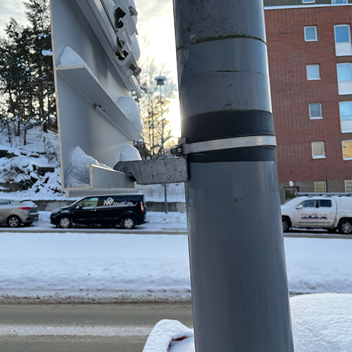 Snabbklamma för bandning montagebild