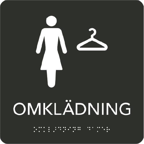 Taktil - Omklädningsrum Dam