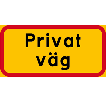 Privat väg
