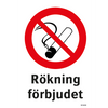 Rökning förbjudet