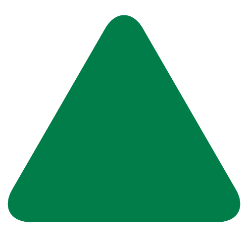 S103a Triangelformat sjövägmärke för sidomarkering styrbord