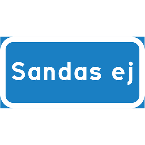 Sandas ej
