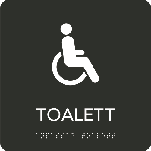 Taktil - Toalett RWC