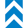 X4 Avfartsskärm rektangulär stående blå vit med pilar upp