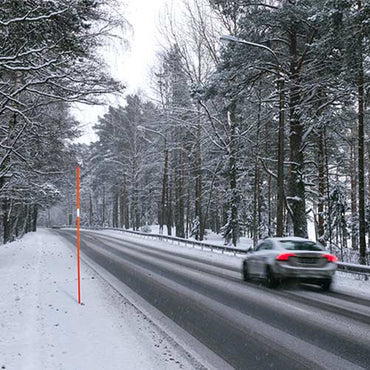 Snökäppar med reflex, 20 stycken